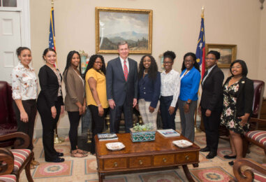 Black Student Governor Page Week Program in North Carolina