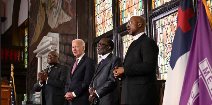 Biden Is Campaigning Against the Lost Cause and the ‘Poison’ of White Supremacy in South Carolina