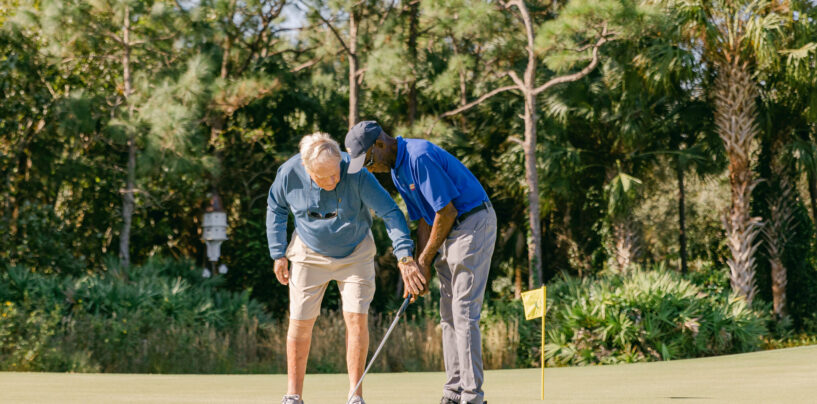 Jack Nicklaus Once Again Surprises Military Veterans with a Golf Lesson in Honor of Veterans Day and the PGA National Day of HOPE