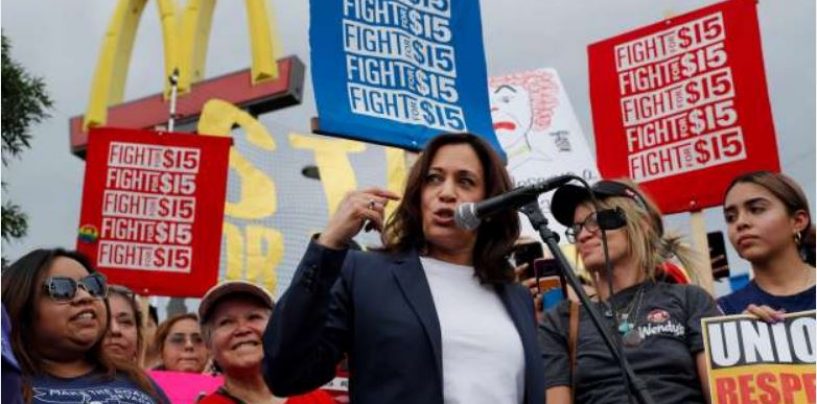Kamala Harris Visits Las Vegas McDonald’s to Protest With Workers