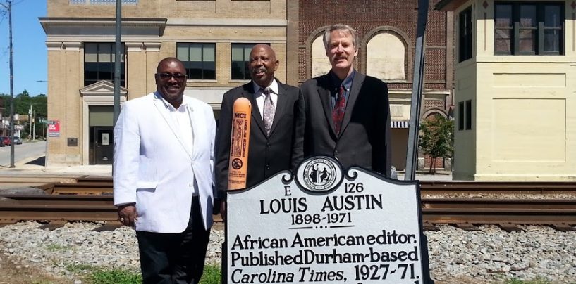 NCCU Alumnus and Renowned Journalist Honored with Historical Marker