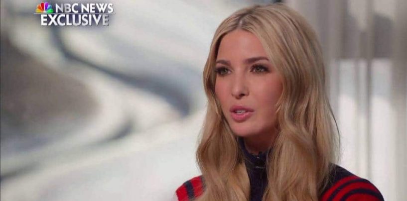 White House Advisor Ivanka Trump Says Questions About President/Father’s Female Accusers ‘Inappropriate’
