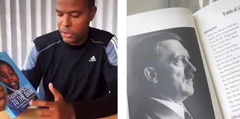 Black Author Shocked, Book Publisher Prints a Photo of Hitler Inside His Memoir With Nazi Symbols on Every Page