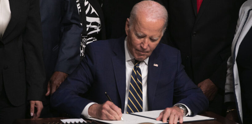 Biden Announces Preliminary Agreement on CHIPS and Science Act