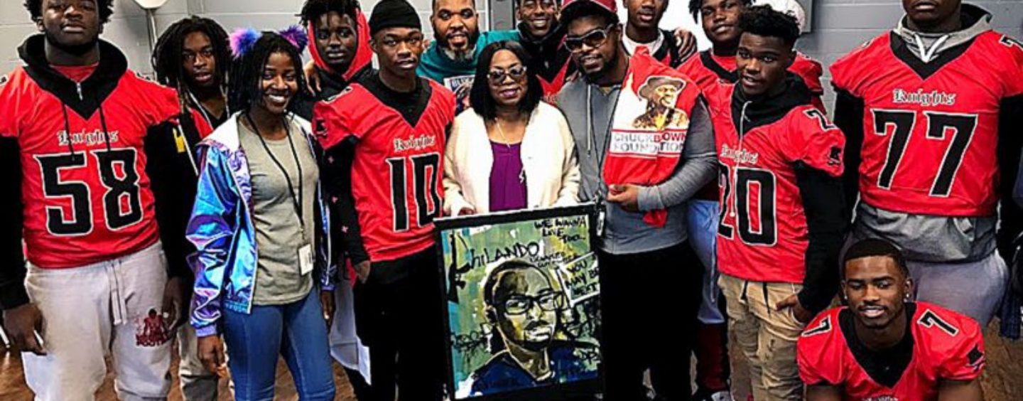 Mother of Philando Castile Brings a Hopeful Message to D.C. Students