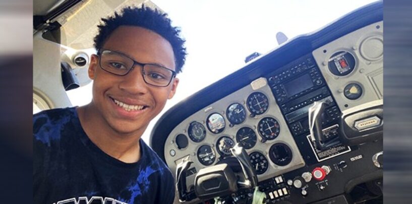 17-Year-Old Teen From DC Becomes One of the Youngest Black Pilots in the U.S.