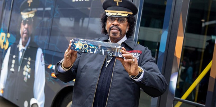 Atlanta Metro Bus Driver Makes History, Celebrates 50 Years on the Job