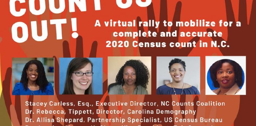 2020 Don’t Count Us Out! Virtual Rally to Mobilize for a Fair Census
