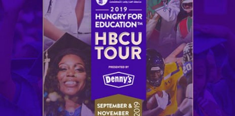 Denny’s to Serve as Presenting Sponsor of the 2019 NCNW Hungry For Education HBCU Tour