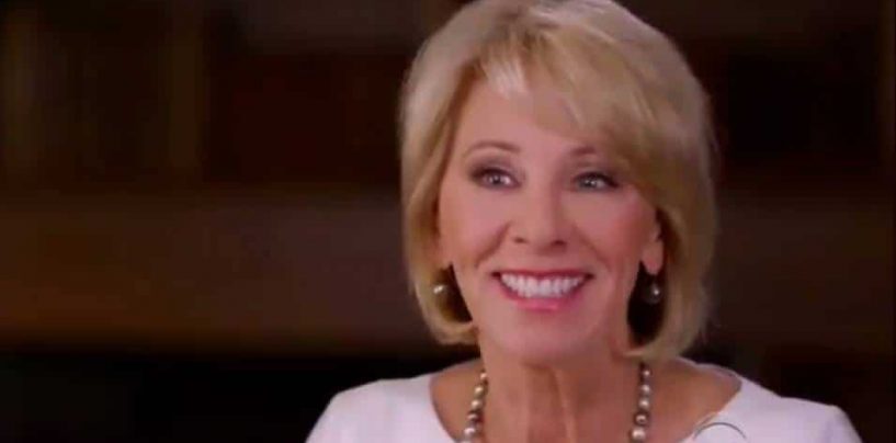 ‘Grossly Unqualified,’ DeVos Admits She Hasn’t Bothered to Visit Struggling Schools