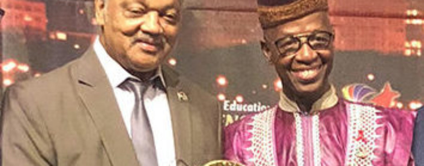 Dr. Djibril Diallo Receives Rainbow PUSH Coalition 2018 International Humanitarian Award