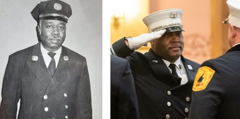 Grandson of Jersey City’s First Black Firefighter Makes History, Promoted to Battalion Chief