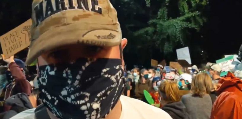‘Wall of Veterans’ Arrives in Portland to Protect Black Lives Matter Protesters