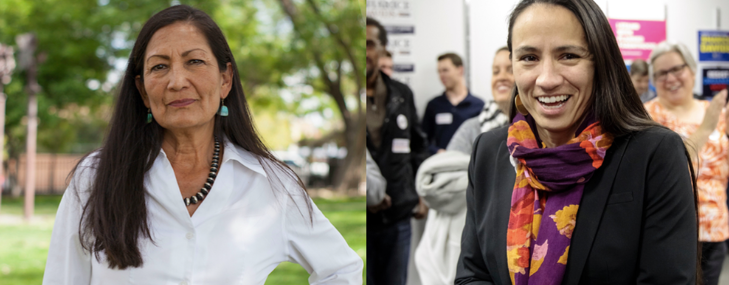 First Native American Women Elected to Congress: Sharice Davids and Deb Haaland
