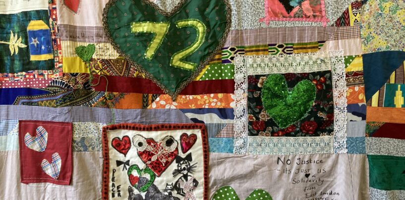 Grenfell Tower Anniversary: How a Quilt in the Making Is a Symbol of the Community’s Love and Quest for Justice