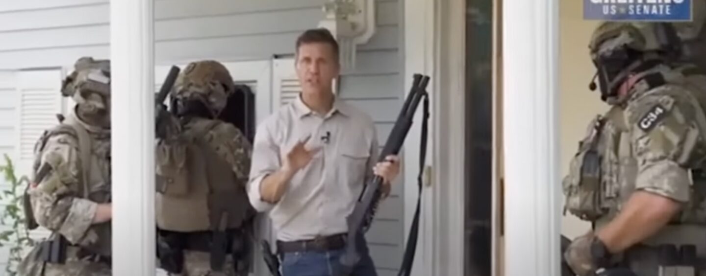 Militant White Identity Politics on Full Display in GOP Political Ads Featuring High-Powered Weapons