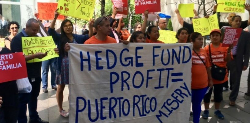 ‘Greedy Wall Street Vulture Funds’ Profiting From Misery, Warren and Sanders Introduce Bill to Cancel Puerto Rico’s Debt