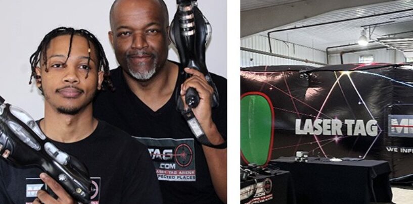 Father and Son Launch Chicago’s First Ever Black-Owned Portable LaserTag Company