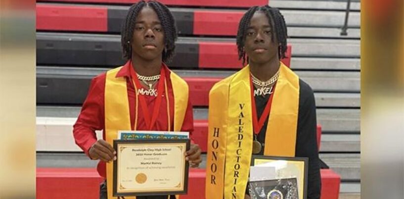 Twin Brothers From Georgia Graduate High School as Valedictorian and Salutatorian