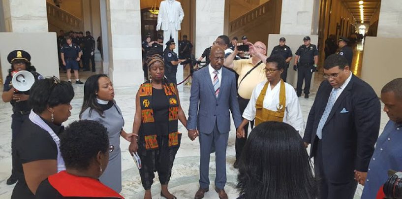 This is America: Black Clergy Jailed and Shackled for Supreme Court Prayer Protest