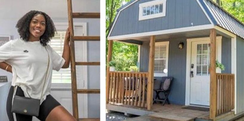 26-Year-Old Black Woman Builds $35K Tiny House in Her Backyard, Rents Out Main House