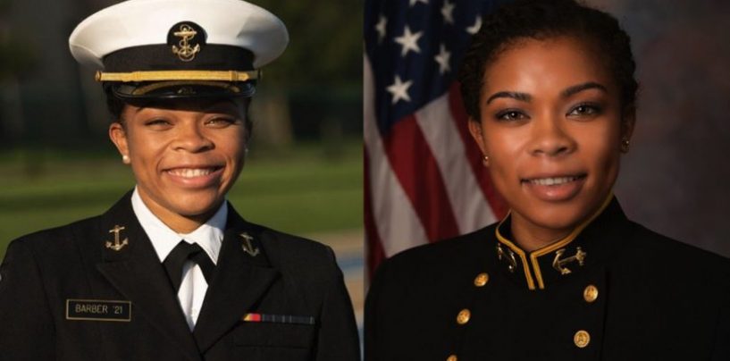 African American Woman, Midshipman 1st Class Sydney Barber, Makes US Naval Academy History