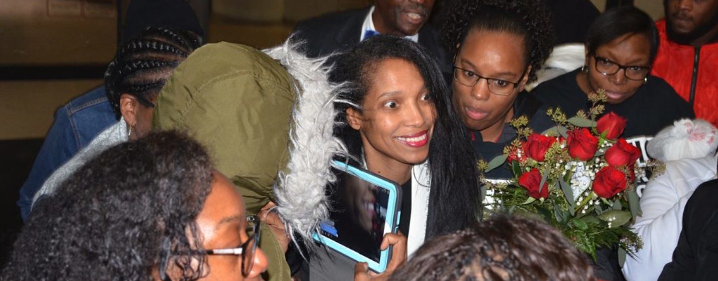 Tracie Hunter Released Early and Still Strong, Still Standing