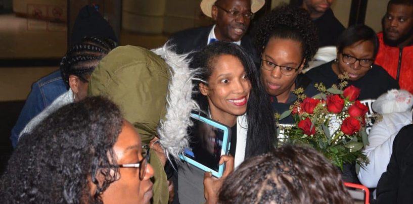 Tracie Hunter Released Early and Still Strong, Still Standing