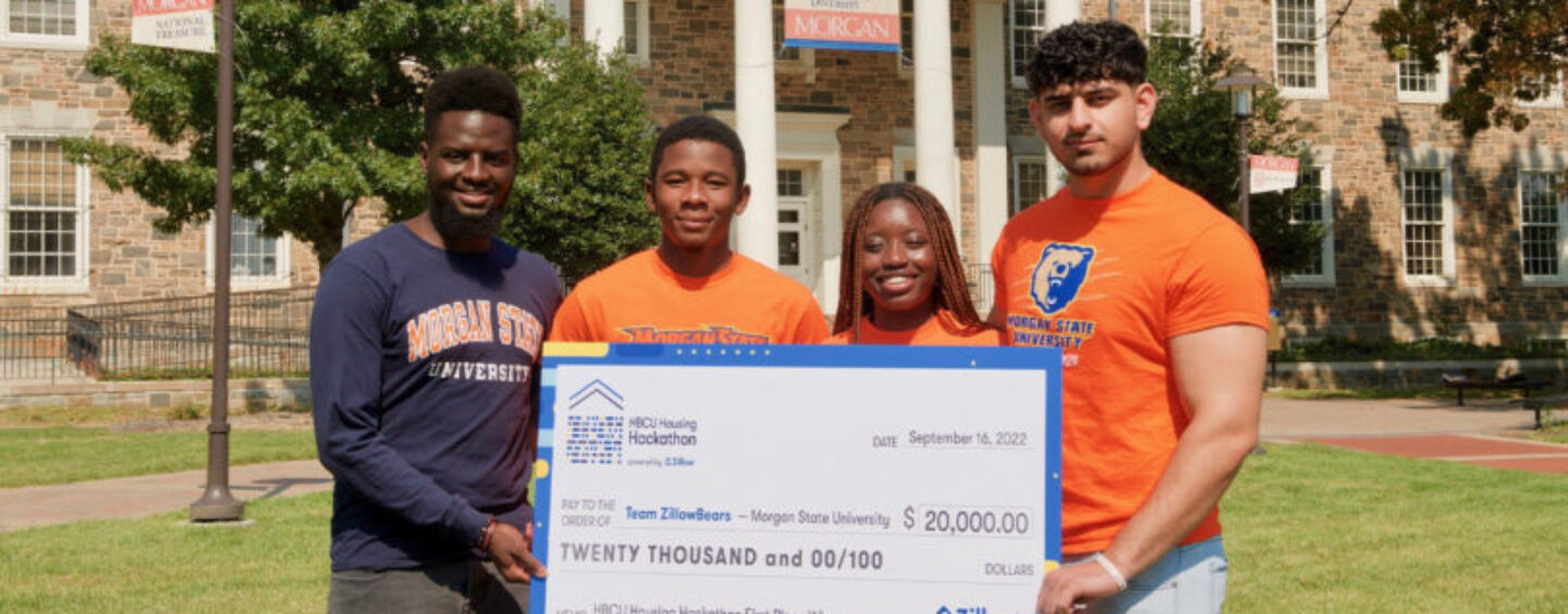 Morgan State University Students Win Zillow’s Hbcu Hackathon With App That Measures Financial Credibility